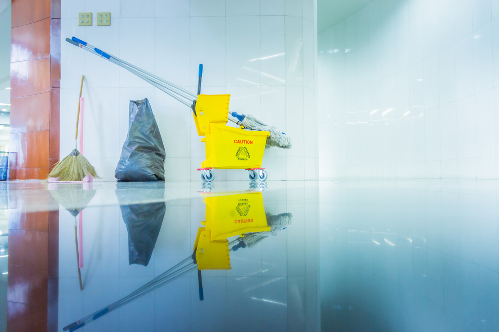 Janitorial equipment for commercial cleaning services